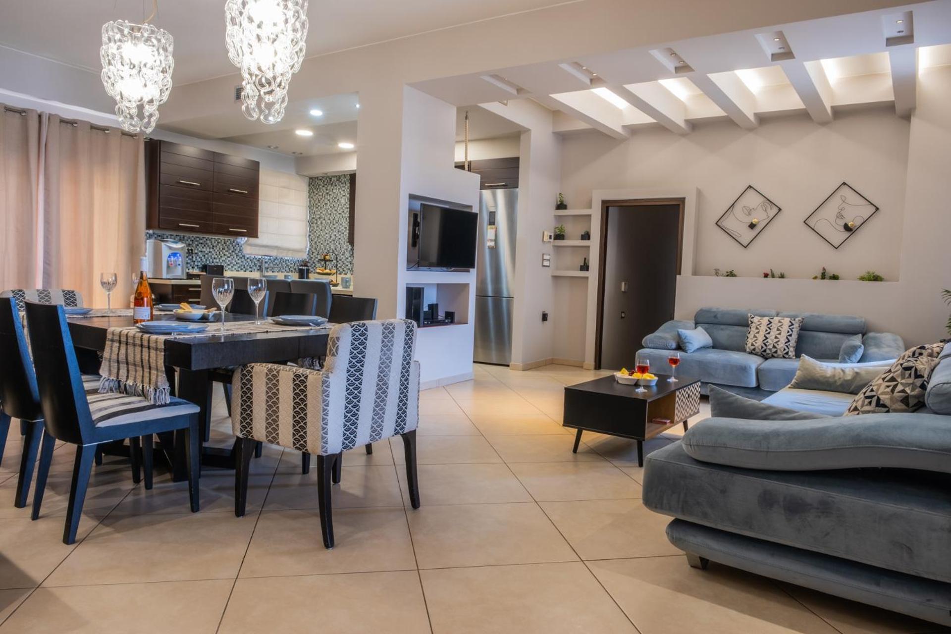 Thea Panoramic Sea View Apartment Ágios Nikólaos Екстериор снимка