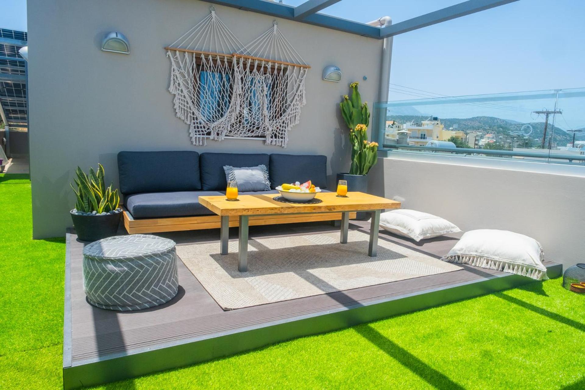 Thea Panoramic Sea View Apartment Ágios Nikólaos Екстериор снимка